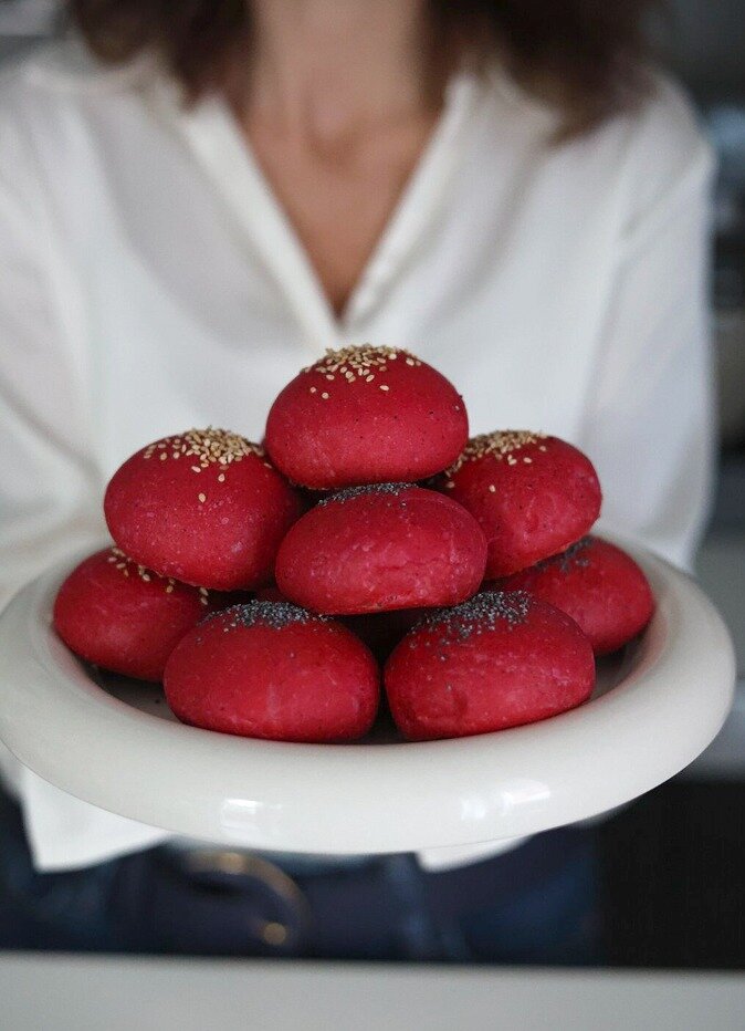 panini, pane, panini colorati