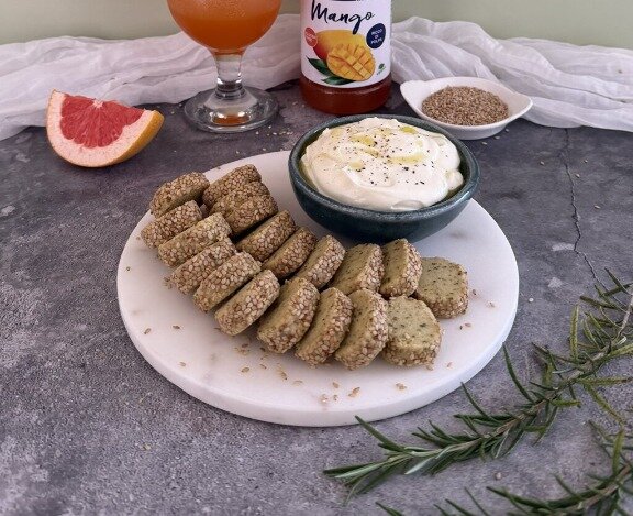 Diamantini salati al rosmarino e sesamo diamantini salati, snack, stuzzichini
