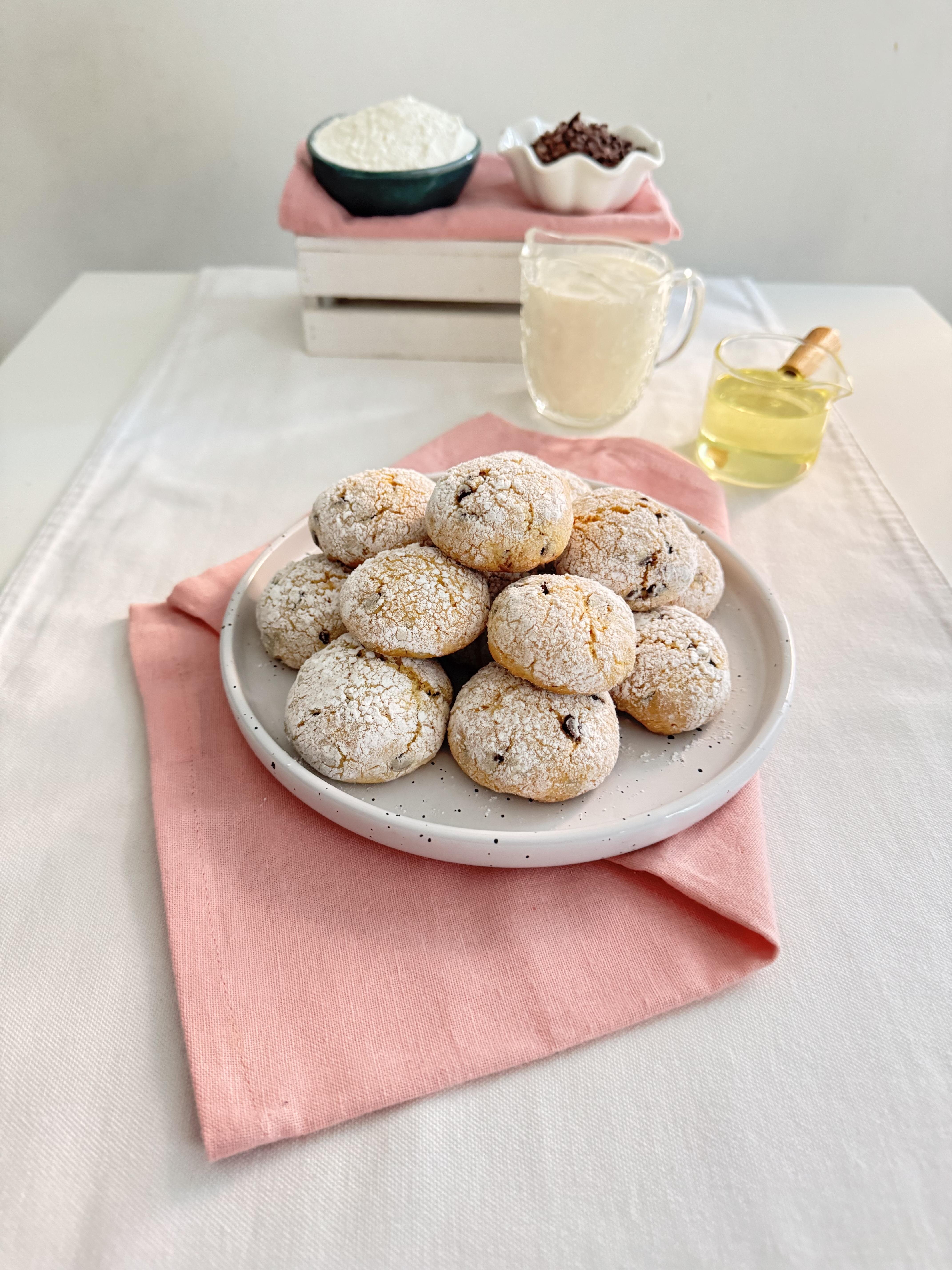 Biscotti allo yogurt e cioccolato