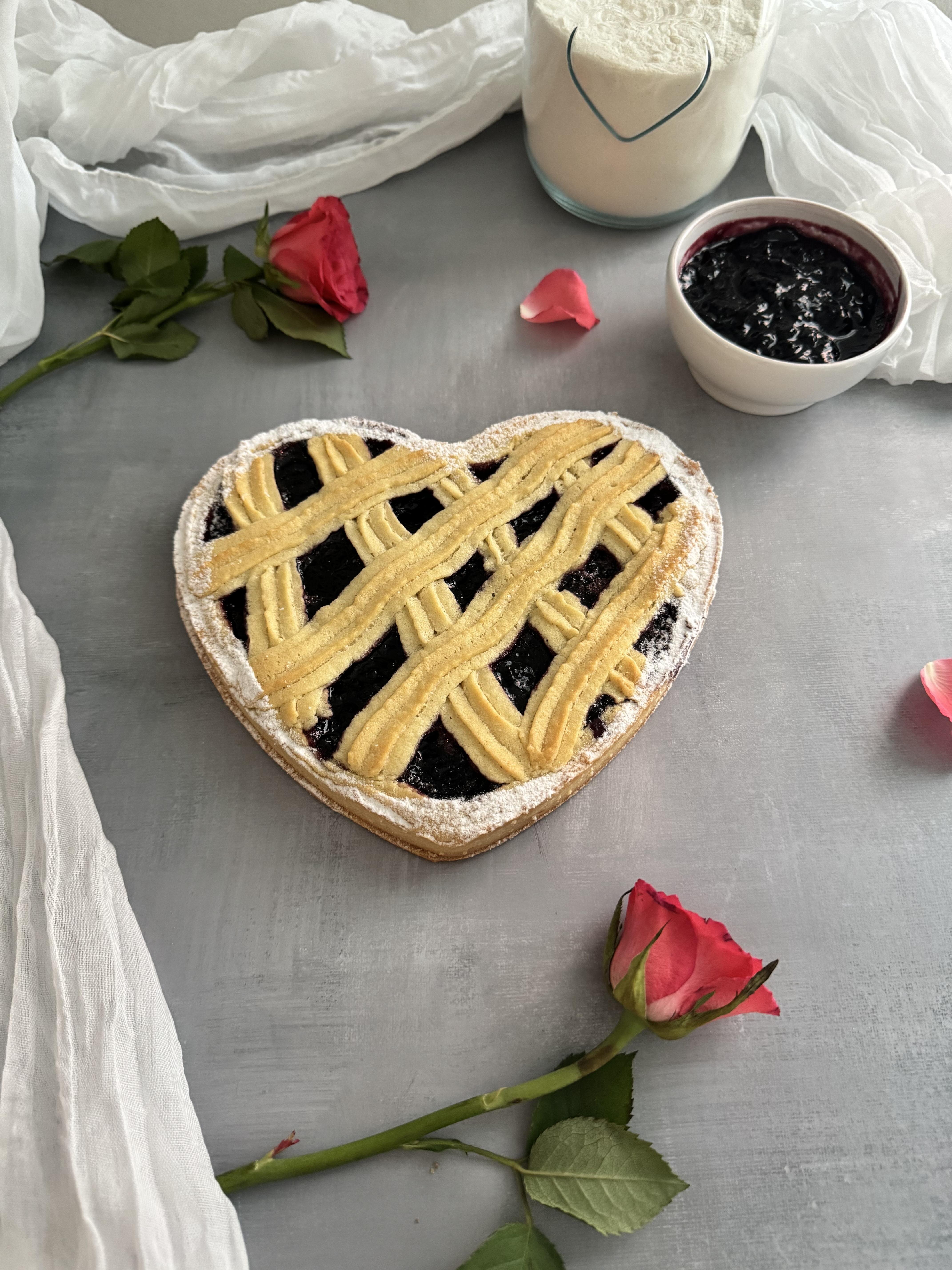 Crostata di frolla montata