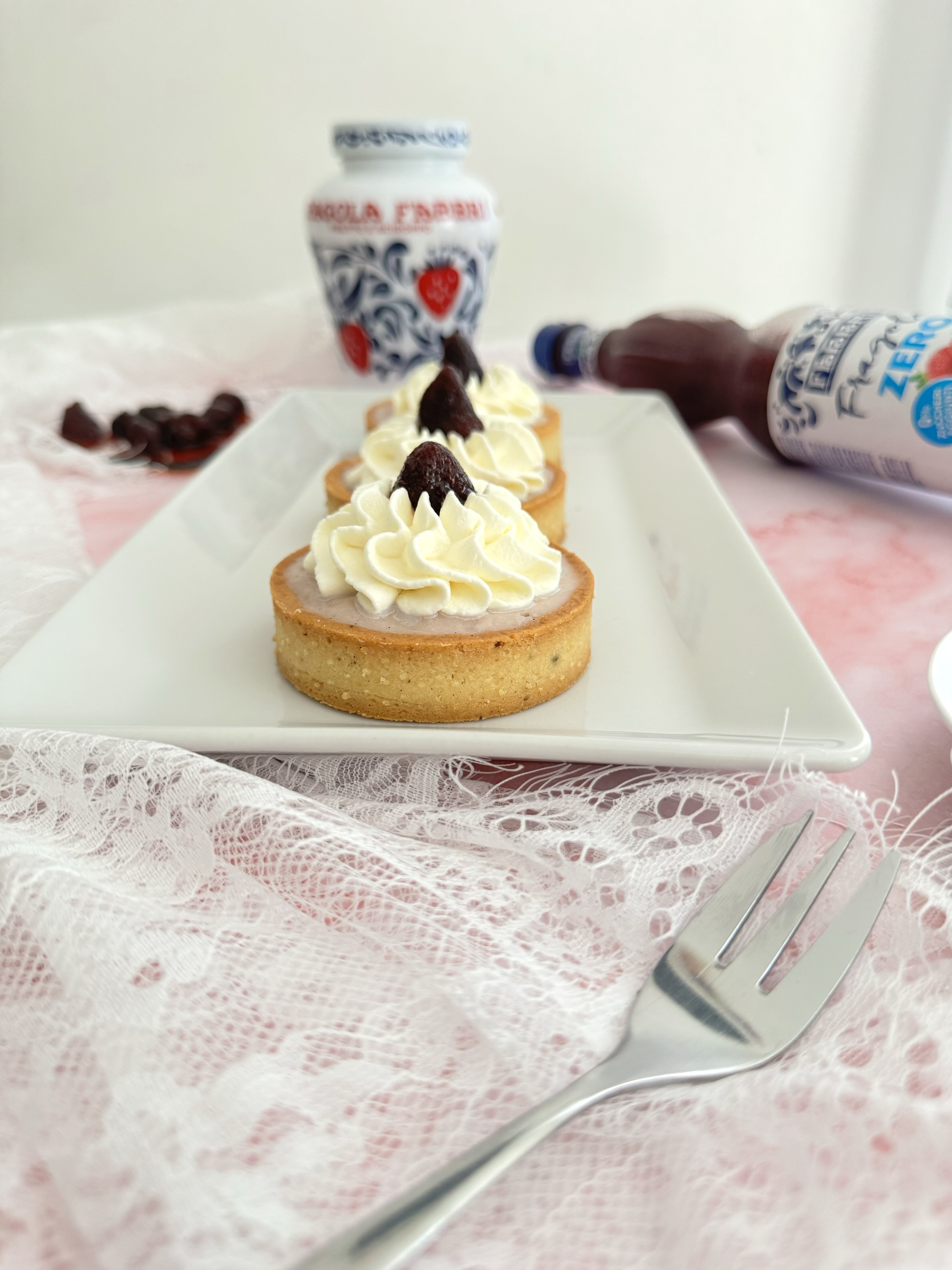 Crostatine fior di fragola