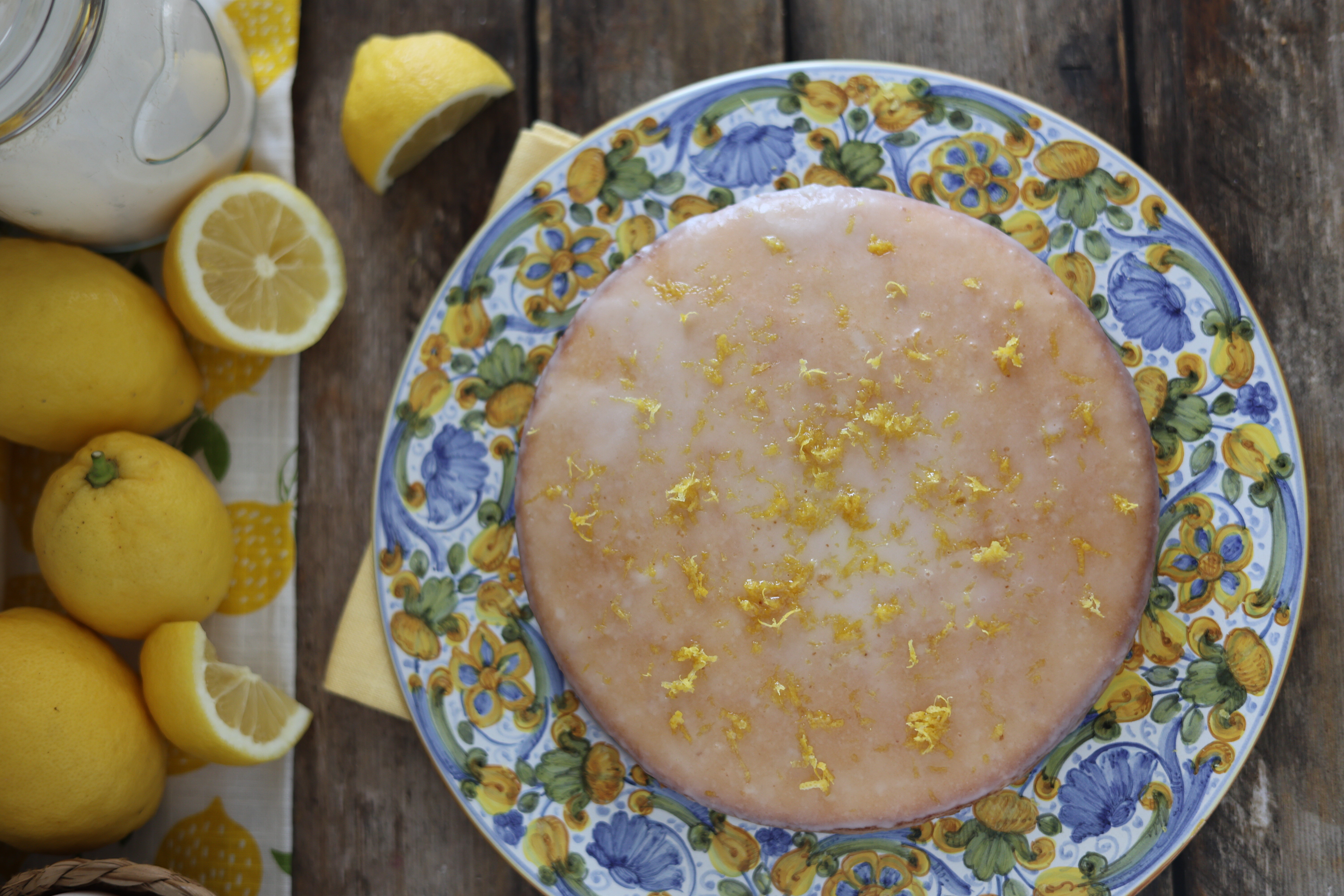 lemon cake, drizzle, torta al limone