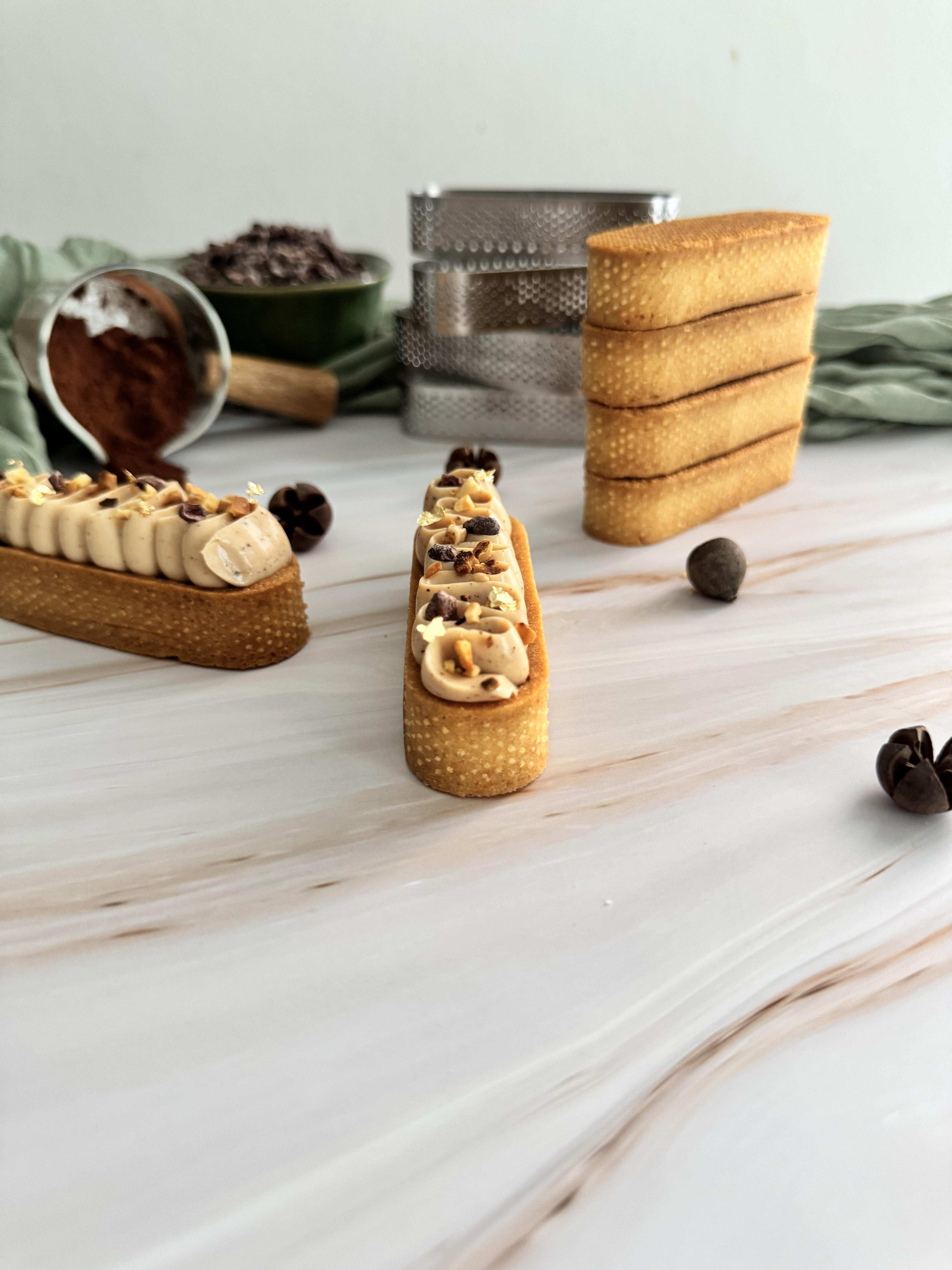 Crostatine cioccolato e nocciola