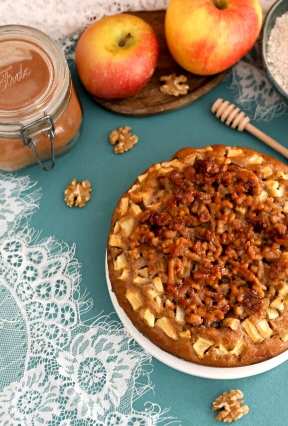 Torta integrale mele e noci Torta integrale, torta di mele, torta di noci