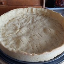 Ciasto pieczone bez obciazenia: widoczne podskorne babelki. Ciasto z maki gluten free: dlatego jasne