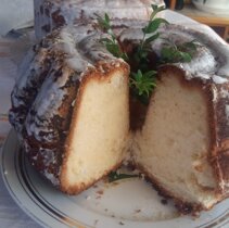 jedna z rumowych bab drozdzowych w przekroju jedna z rumowych bab drozdzowych w przekroju