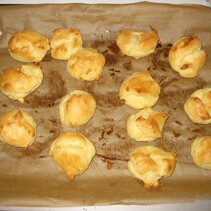 bigne pieczone w piekarniku