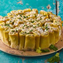 torcik z makaronu paccheri