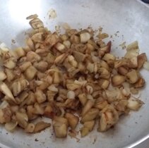 podsmazony miazsz z baklazanow