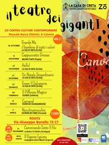 Teatro dei Giganti 2022/2023 Rassegna teatrale per famiglie