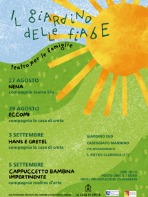 Il Giardino delle Fiabe Mini rassegna per famiglie presso il Caseggiato Mannino di San Pietro Clarenza