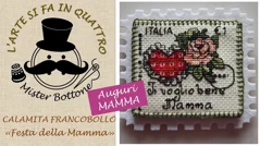 calamita francobollo