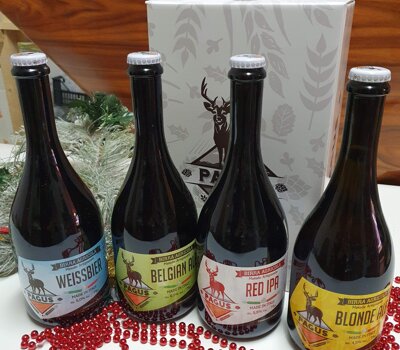 cesto regalo 2 birre 0.75 a 20€