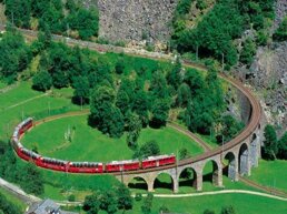 ST. MORITZ E IL TRENINO ROSSO DEL BERNINA