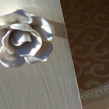 Maniglia in ceramica e rivestimento interno
