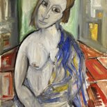 Nudo Olio su tela, 50x70