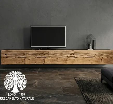 MADIA PENSILE PORTA TV Living PLAIN IN LEGNO ANTICO MADIA PENSILE PORTA TV Living PLAIN IN LEGNO ANTICO