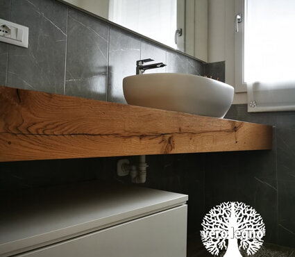 MENSOLONE BAGNO LEGNO MASSELLO VARESE