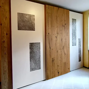 ARMADI MODERNI IN VERO LEGNO NATURALE