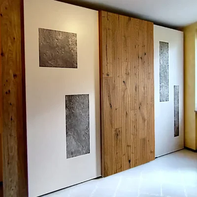 ARMADI MODERNI IN VERO LEGNO NATURALE