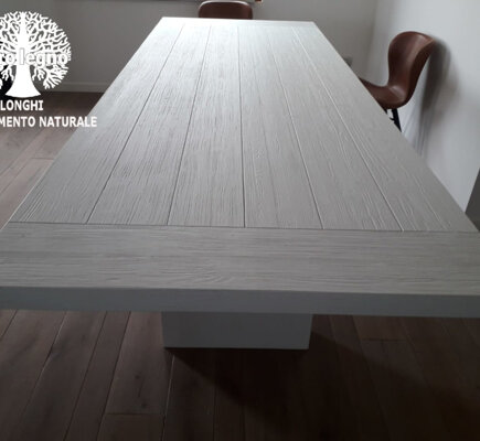 TAVOLO CM 300 X120 IN LEGNO MASSICCIO DOGATO TAVOLO CM 300 X120 IN LEGNO MASSICCIO DOGATO