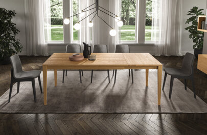 TAVOLO ALLUNGABILE IN LEGNO MASSELLO PAVIA TAVOLO ALLUNGABILE IN LEGNO MASSELLO PAVIA