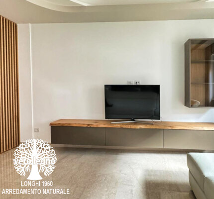 MOBILE PORTA TV E DIVISORIO LEGNO MASSELLO monza MOBILE PORTA TV E DIVISORIO LEGNO MASSELLO monza