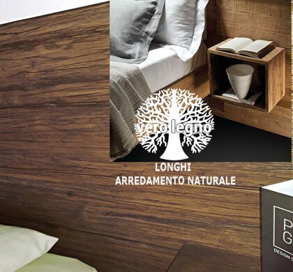 letto in legno massello rustico