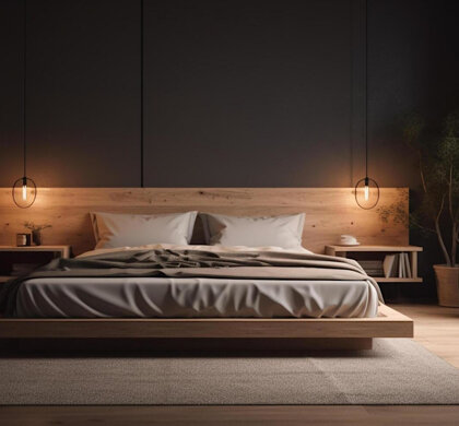 letto in legno massello su misura