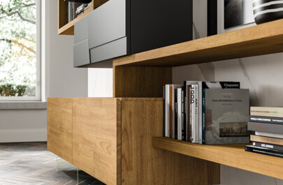 PARETE GIORNO PORTA TV LEGNO MASSELLO MONZA PARETE GIORNO PORTA TV LEGNO MASSELLO MONZA