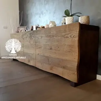 MADIE CREDENZE LEGNO MASSELLO GREZZO SECOLARE