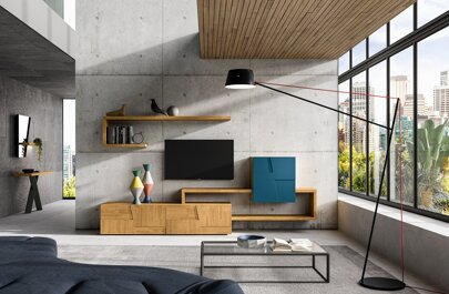 PARETE TV ATTREZZATA LEGNO MASSELLO BRIANZA PARETE TV ATTREZZATA LEGNO MASSELLO BRIANZA