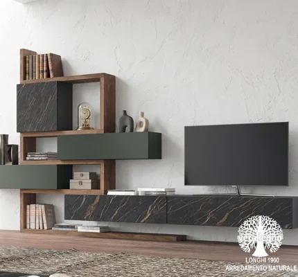 parete living moderna con ceramica e gres parete living moderna con ceramica e gres