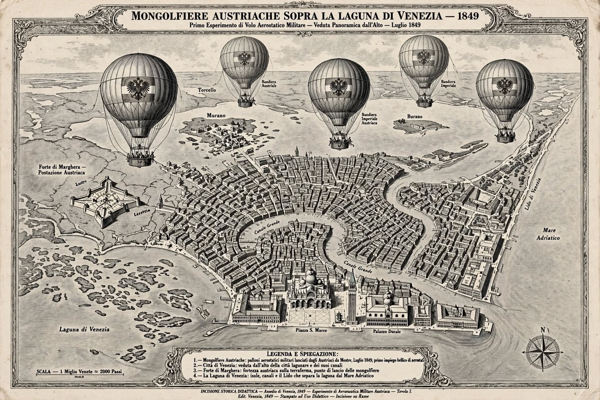 Oggi, 27 ottobre 1848, la fortunata e valorosa sortita di Marghera