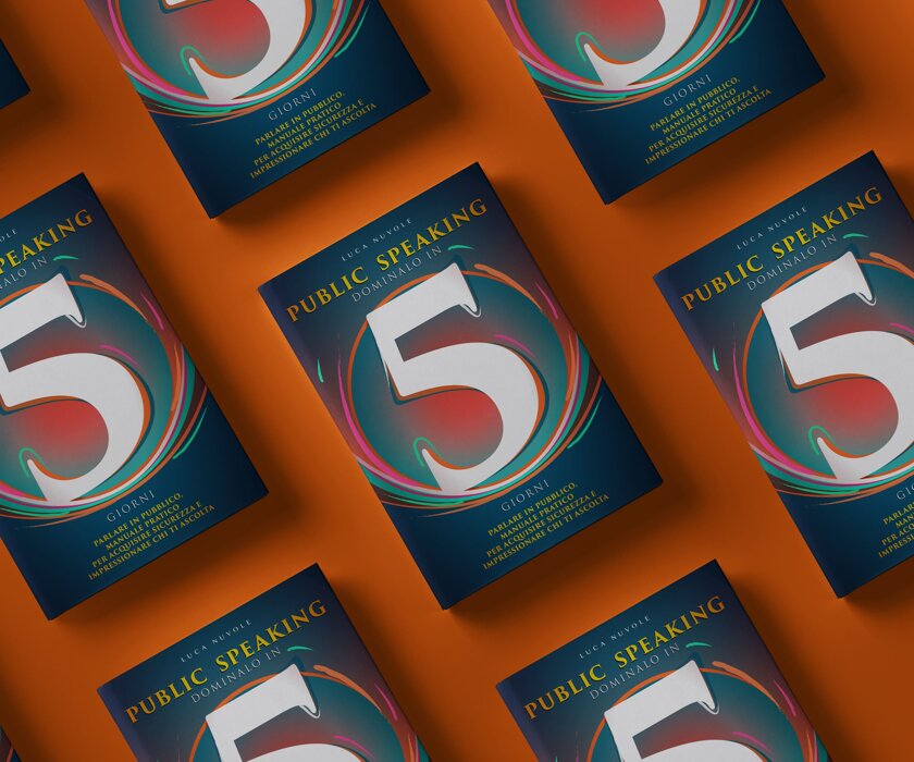 Copertina libro di Public Speaking di Luca Nuvole