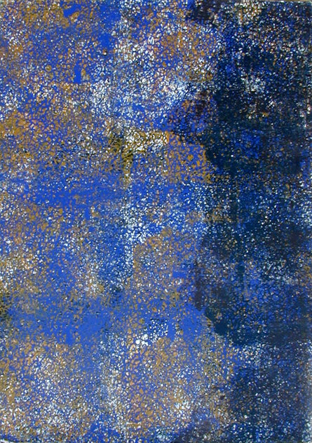 STRUTTURE 6 76x106cm legno e pittura serigrafica su carta in 12 colori