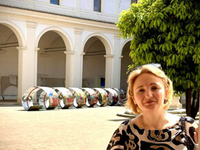 Visita guidata 4 aprile 2024 Gruppo di allievi accompagnati dalla docente e poetessa Lucia Ileana Pop