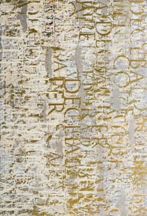 SCRITTURE 145 x 212 cm (Collezione privata)