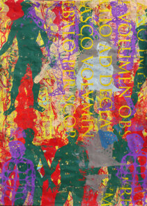 PICTA_P 201650 x 70 cmpittura serigrafica su cartaUNICUM(Collezione privata)