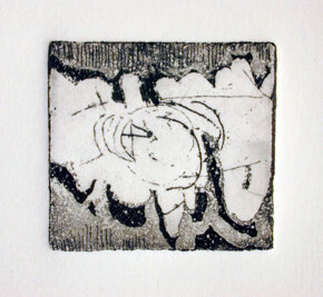 Nanometamorfosi 3 acquaforte, acquatinta 5x4,5cm 2002