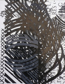 PICTA_1 Itineraria - SIMBOLI 201670 x 90 cmpittura serigrafica su carta Fabriano