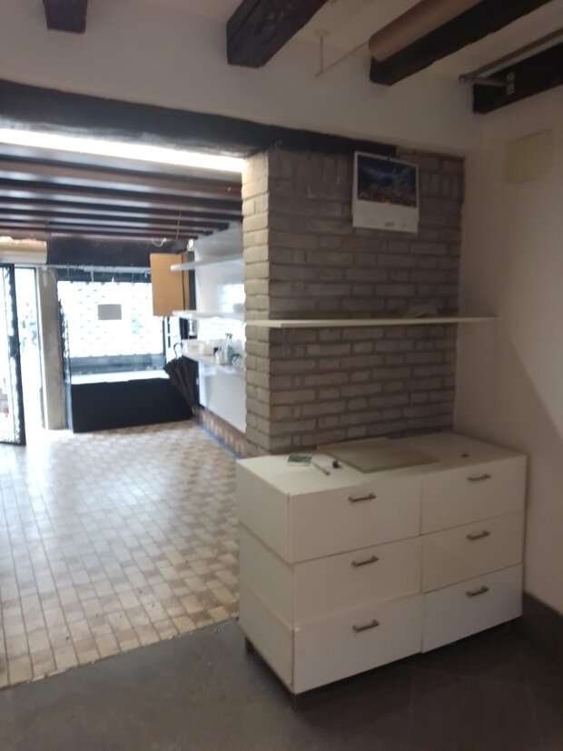 VENEZIA CANNAREGIO RIO TERA' SAN LEONARDO - NEGOZIO DI FORTE PASSAGGIO DA ADIBIRE A GELATERIA