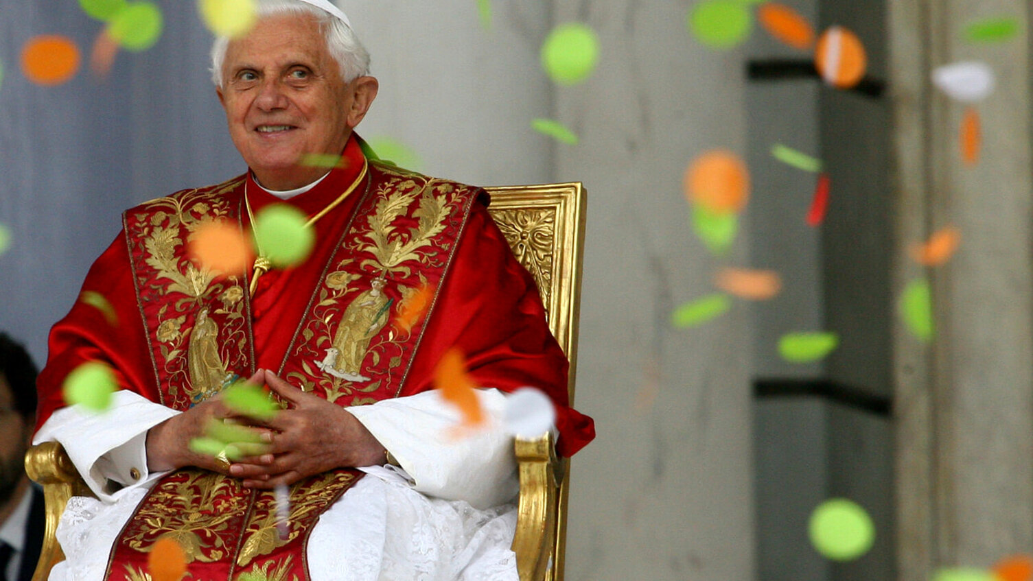 papa benedetto xvi a genova - foto ansa.jpeg papa benedetto xvi a genova - foto ansa.jpeg