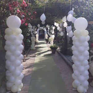 042 addobbo ristorante matrimonio arco di palloncini casa della sposa magica fiesta acerra napoli 15.jpeg