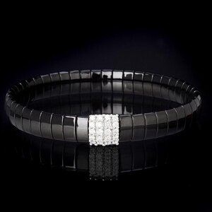 BCNR4DB - Black Ceramic Whit 1 Big Insert