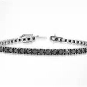 BTLDN Bracciale tennis Black Diamonds