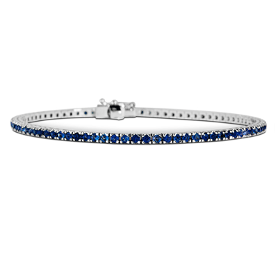 BTLZBL Tennis Bracelet Blue Sapphire