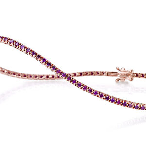 BTLAM Tennis Bracelet Amethyst