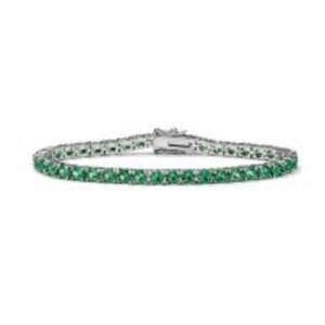 BTLSME Tennis Bracelet in Emerald