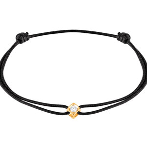 BCG1DB Cube Cord Bracelet